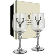 english-pewter-company-350ml-double-wine-glass-set---silverclear-34311179