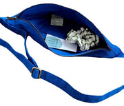 Hindbag Sasha stor bum taske - elektrisk blå