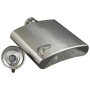 english-pewter-company-6oz-stainless-steel-trout-hip-flask---silver-34311279