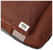 Roka Gatwick Medium Recycled Canvas Duffle Bag - Chokoladebrun