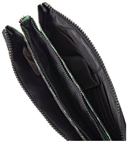 Roka Carnaby XL Genbrugt Canvas Crossbody-taske - Blandet Artiskokgrøn