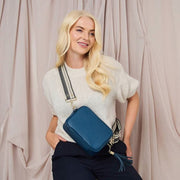 Elie Beaumont Crossbody Taske - Baltic Blue