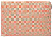 Hindbag Ava Small Weave 13 tommer bærbar taske - Coral Pink