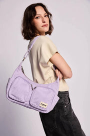 Hindbag Emile Multi Pocket Skuldertaske - Lila