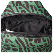 Roka Willesden Large Recycled Canvas Crossbody taske - Artiskokgrøn