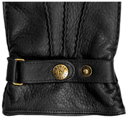 Dents Whitchurch Deerskin Læderhandsker - Sort