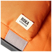Roka Gatwick Small Genbrugslærred Duffeltaske - Atomic Orange