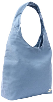 Roka Hoxton Large Bomuld Canvas Skuldertaske - Aviation Blue