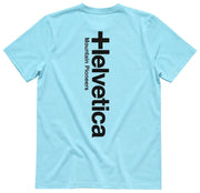 Helvetica Mountain Pioneers Faro 2 T-shirt - Himmelblå
