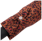 Roka Waterloo Genbrugt Nylon Paraply - Mini Leopard Brun