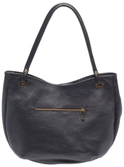 Elie Beaumont Curved Soft Tote Bag - Sort