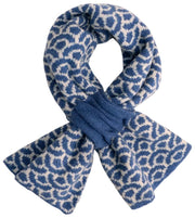 Powder Agatha Cozy Scarf - Denim Mix Blue
