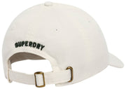 Superdry & Co SD broderet baseballkasket - blød hvid