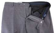 Bruhl Robert Lightweight Wool Mix Smart Trousers - Anthracite Gray