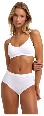 Falke Daily Seamless Bustier Bralette - Hvid