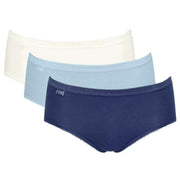 sloggi-3-pack-basic-midi-knickers---blue-35025810