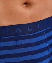 Falke Daily Comfort Striped Boxer Brief - Kongeblå