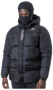 Helvetica Mountain Pioneers Capri 3 hættejakke parka - sort
