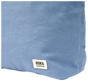 Roka Hoxton Large Bomuld Canvas Skuldertaske - Aviation Blue