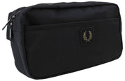 Fred Perry Crinkle Nylon Crossbody taske - Sort