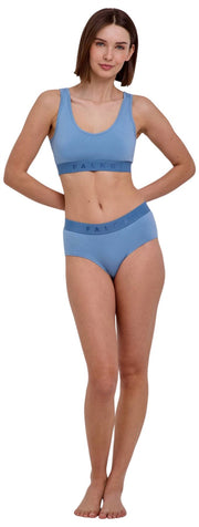 Falke Daily Comfort 2-Pak Bustier Bralette - Blå/Beige