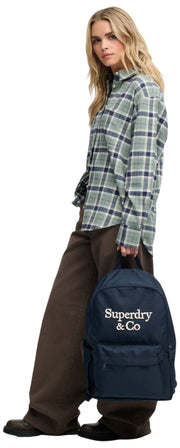 Superdry & Co Company Logo Rygsæk - Eclipse Navy/Off-White