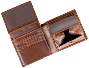 Dents Itchen Coin Bifold Pung - Cognac Brun
