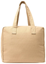 Roka Sloane Medium Bomuld Canvas Tote Bag - Safari Beige