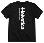 Helvetica Mountain Pioneers Faro 2 T-Shirt - Sort