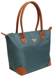 Alice Wheeler London Shoreditch Medium Tote Bag - Blågrøn