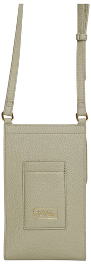 Alice Wheeler London Mini Bloomsbury Crossbody Taske - Pistaciegrøn
