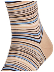 Falke Microblock Knæhøje sokker - Sesambeige