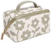 Alice Wheeler London Floral Mini Train Case - Pistaciegrøn