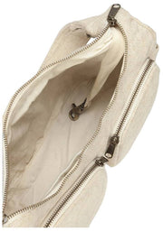 Hindbag Emile Multi Pocket Skuldertaske - Jute Beige