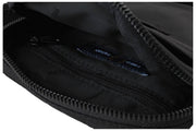 Fred Perry Crinkle Nylon lille sidetaske - sort