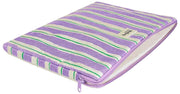 Hindbag Ava Medium 15 tommer bærbar taske - Grøn/Parma Stripes