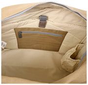 Roka Sloane Medium Bomuld Canvas Tote Bag - Safari Beige