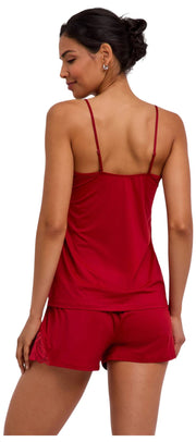 Falke Delicate Touch Chemise Top - Ventimiglia Rød
