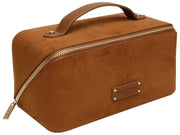 Alice Wheeler London Kensington Ruskind Train Case - Fudge Tan