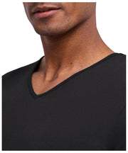 Falke Daily Seamless V-hals T-Shirt - Sort