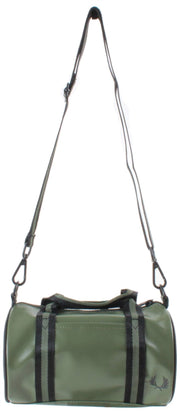 Fred Perry Classic Mini Barrel Bag - Laurel Wreath Grøn/Sort