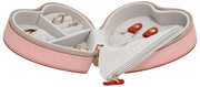 Stackers Heart Travel smykkeskrin - Pink
