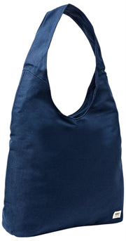 Roka Hoxton Large Bomuld Canvas Skuldertaske - Admiral Blue