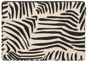 Hindbag Ava lille 13 tommer bærbar taske - Ecru Zebra