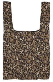 Venlig taske London Medium genanvendelig taske - Leopard Brown