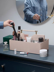 Stackers Supersize Cosmetic Organizer - Blush/Guld
