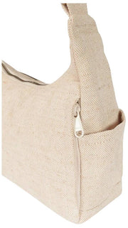 Hindbag Emile Multi Pocket Skuldertaske - Jute Beige