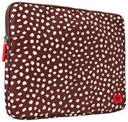 Roka Brick Lane Recycled Canvas Laptop Taske - Brun Plet