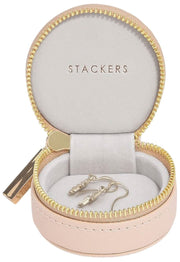 Stackers Oyster Travel smykkeskrin - Blush/Guld
