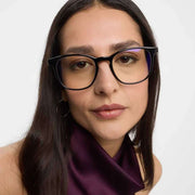 Barner Dalston Glossy Blue Light Læsebriller - Black Noir